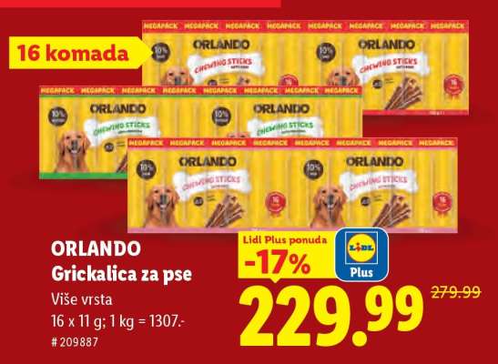 ORLANDO Grickalica za pse