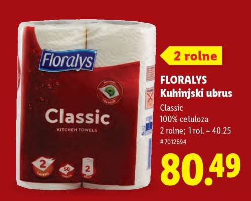 Floralys Kuhinjski ubrus