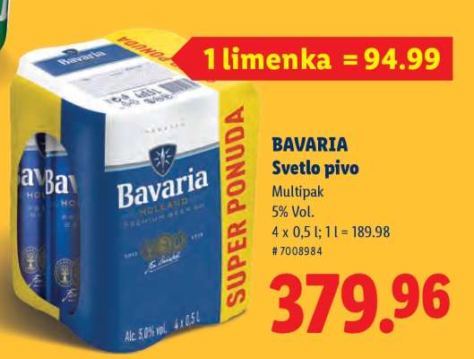 Bavaria Svetlo pivo