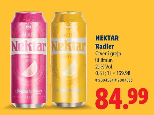 NEKTAR RADLER