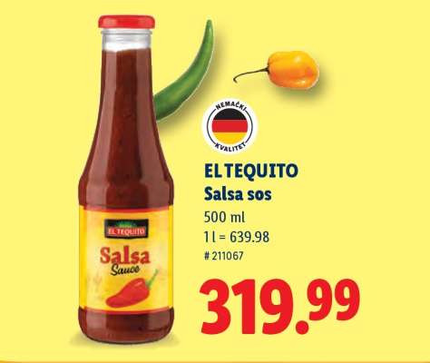 El Tequito Salsa sos