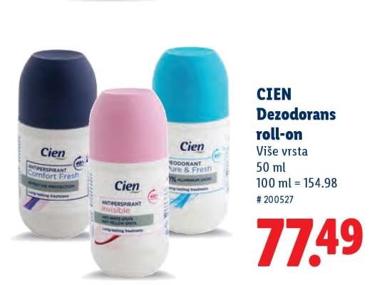 Cien Dezodorans roll-on
