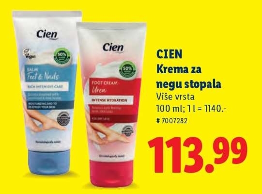 CIEN Krema za negu stopala