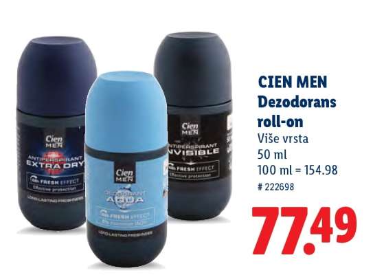 CIEN MEN Dezodorans roll-on