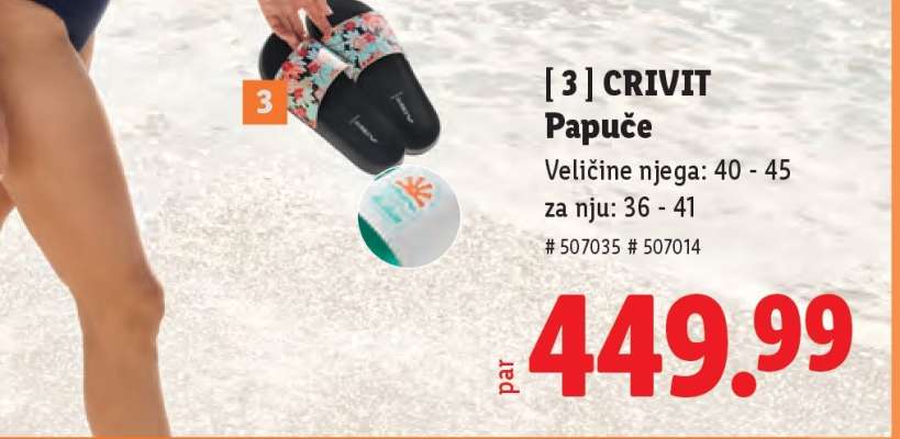CRIVIT Papuče