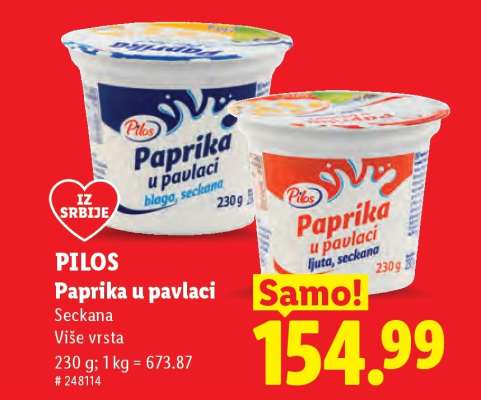 Pilos Paprika u pavlaci