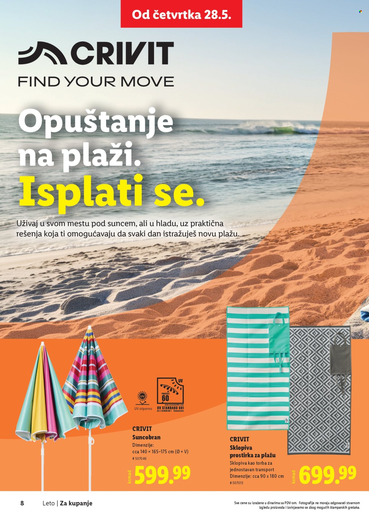 Lidl katalog. Stranica 8