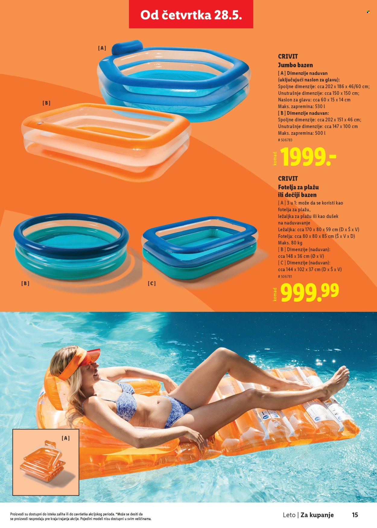 Lidl katalog. Stranica 15