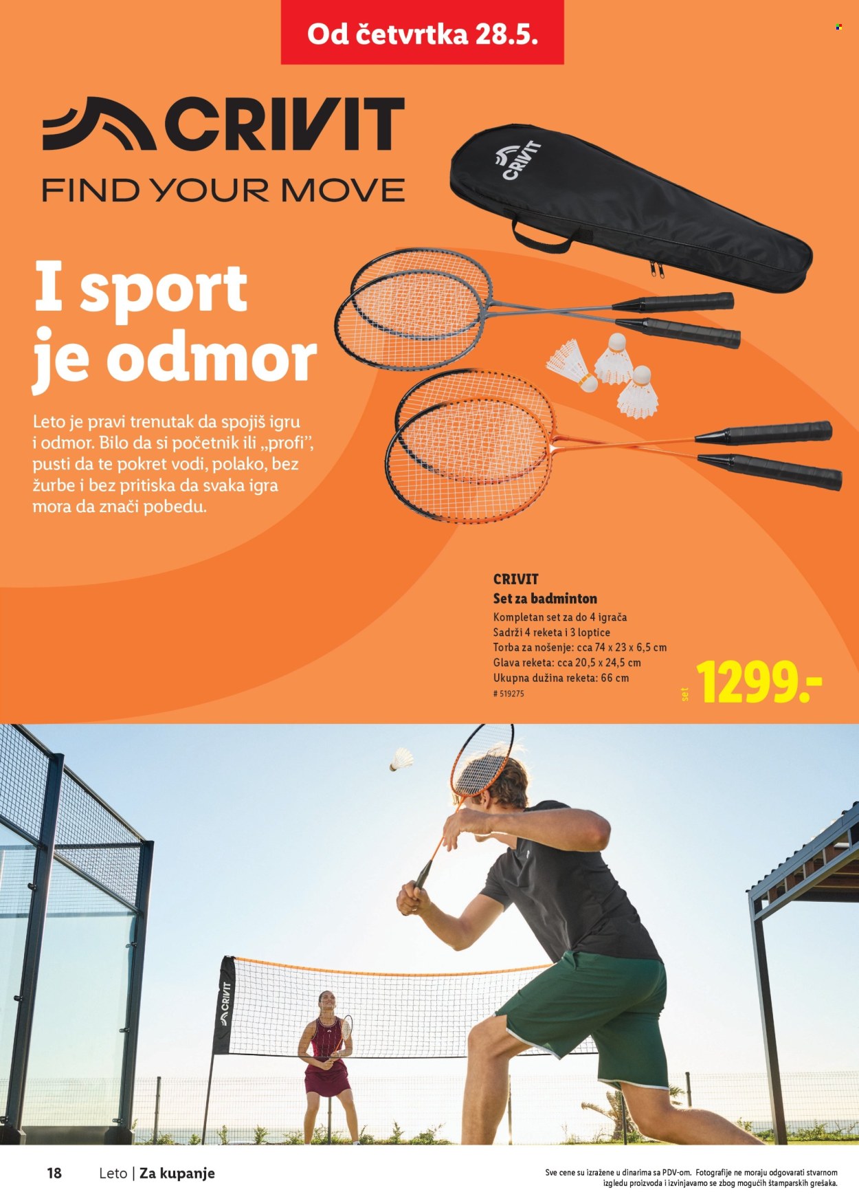 Lidl katalog. Stranica 18