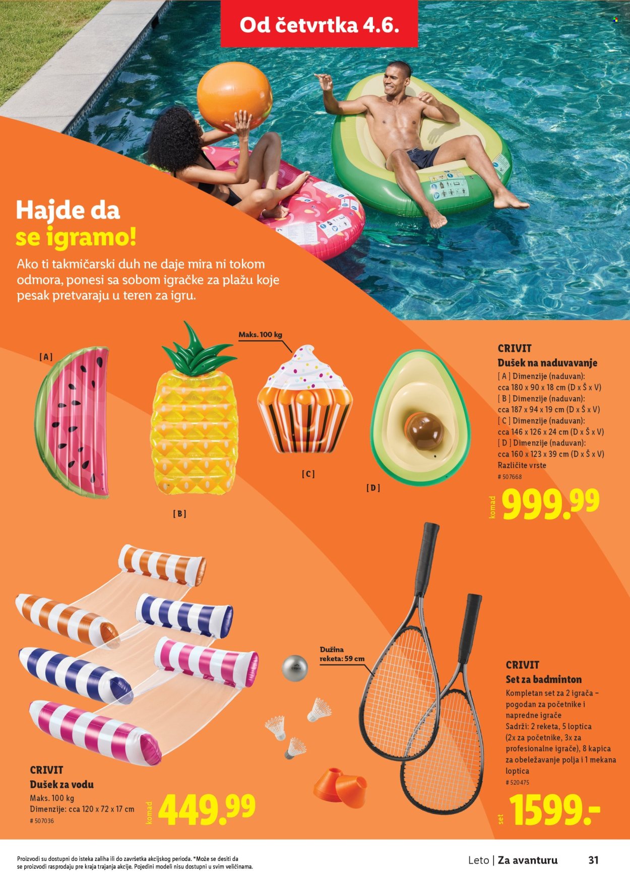 Lidl katalog. Stranica 31