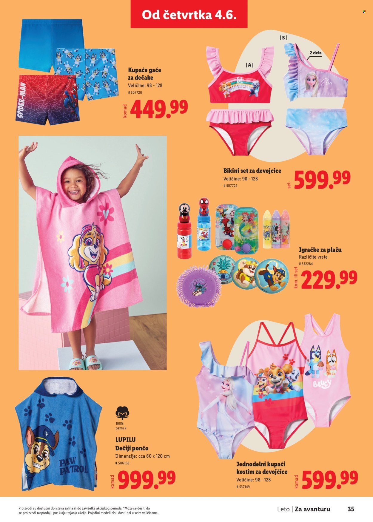 Lidl katalog. Stranica 35