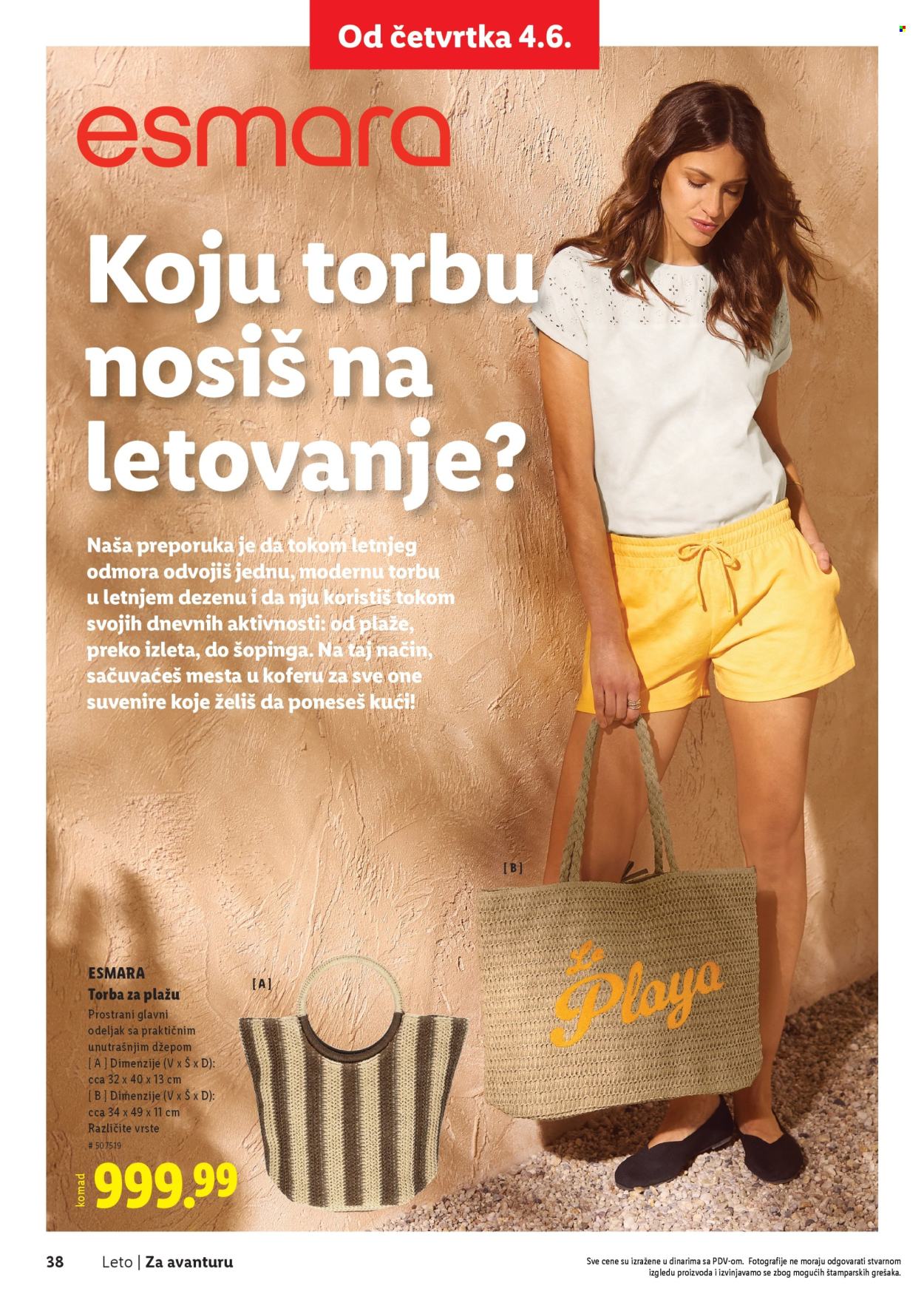 Lidl katalog. Stranica 38