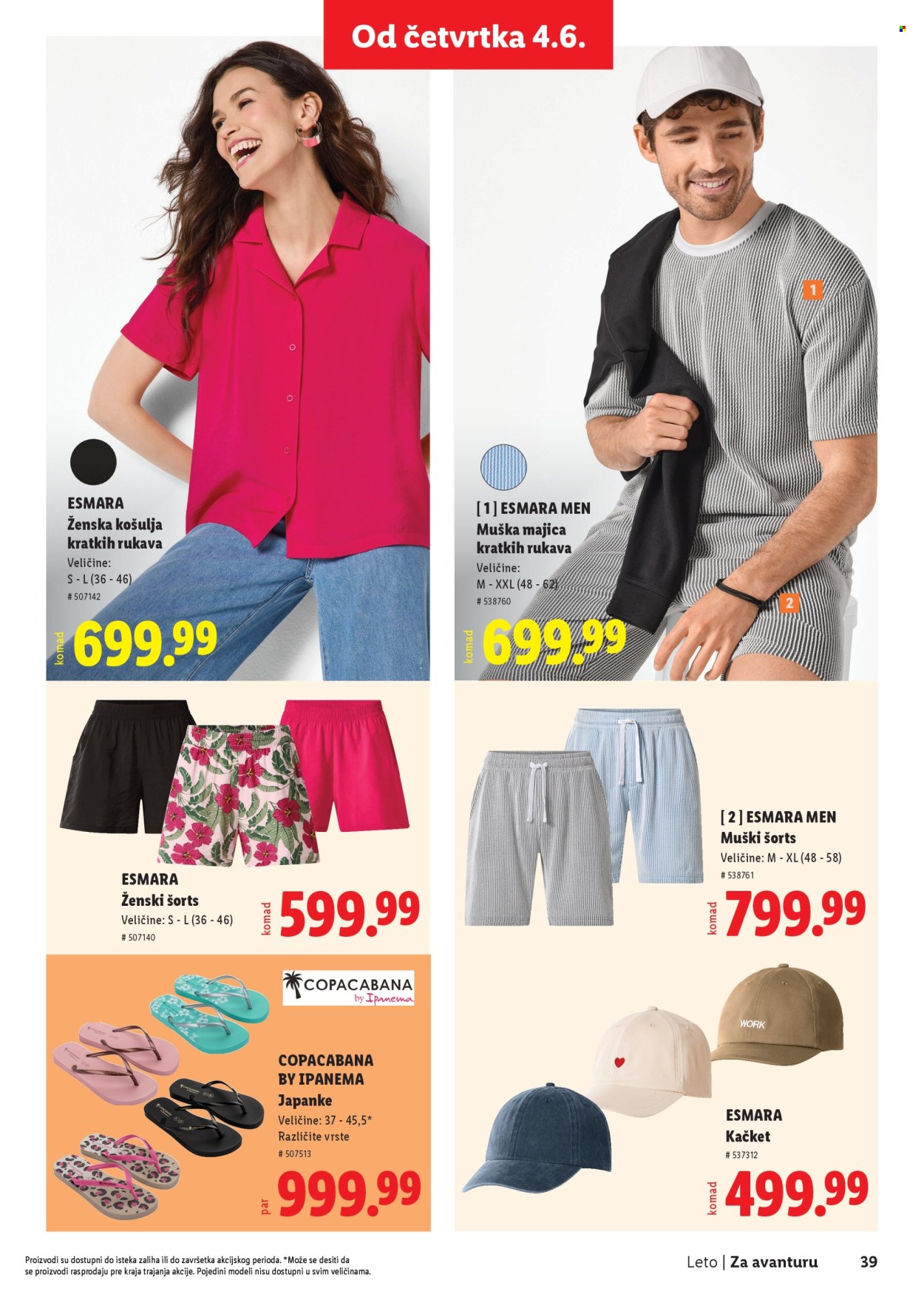 Lidl katalog. Stranica 39