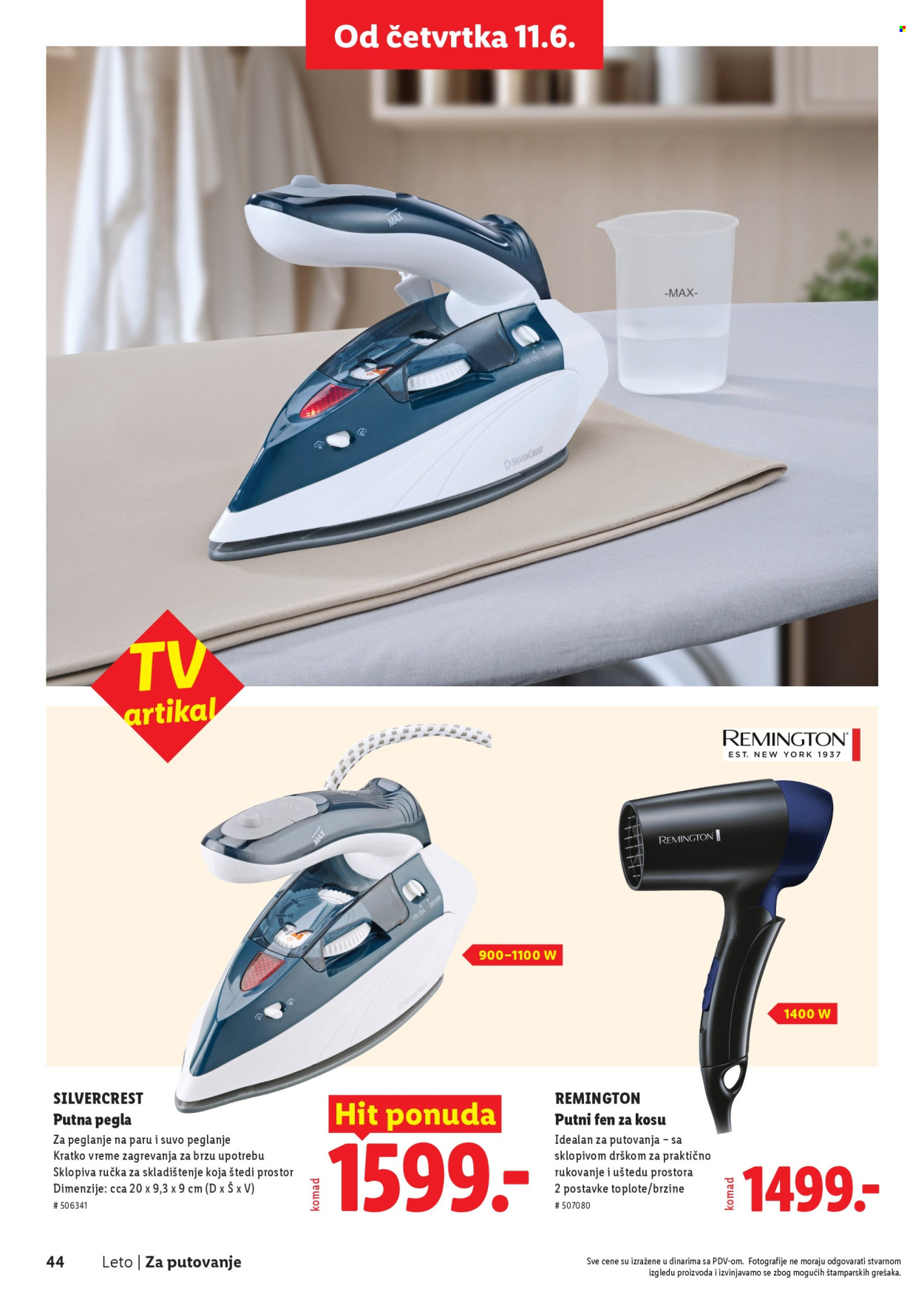 Lidl katalog. Stranica 44