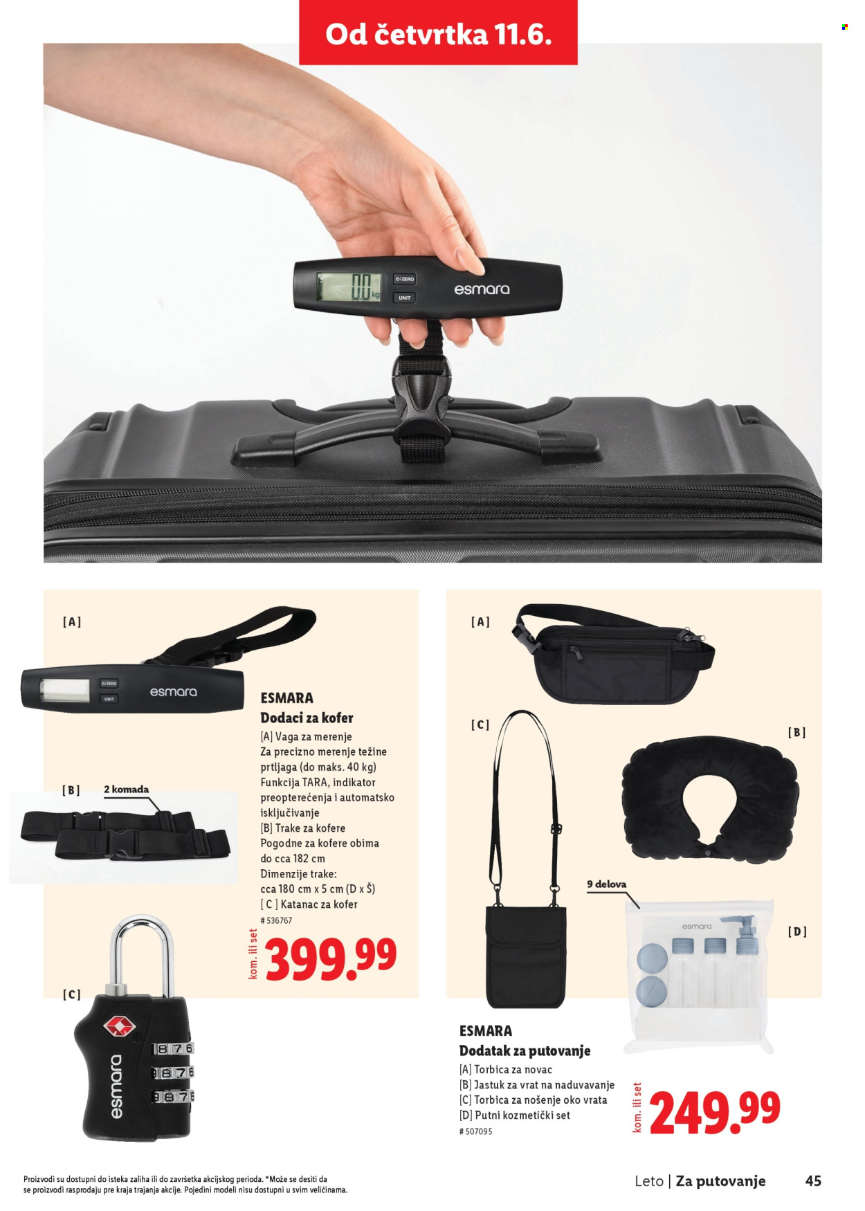 Lidl katalog. Stranica 45