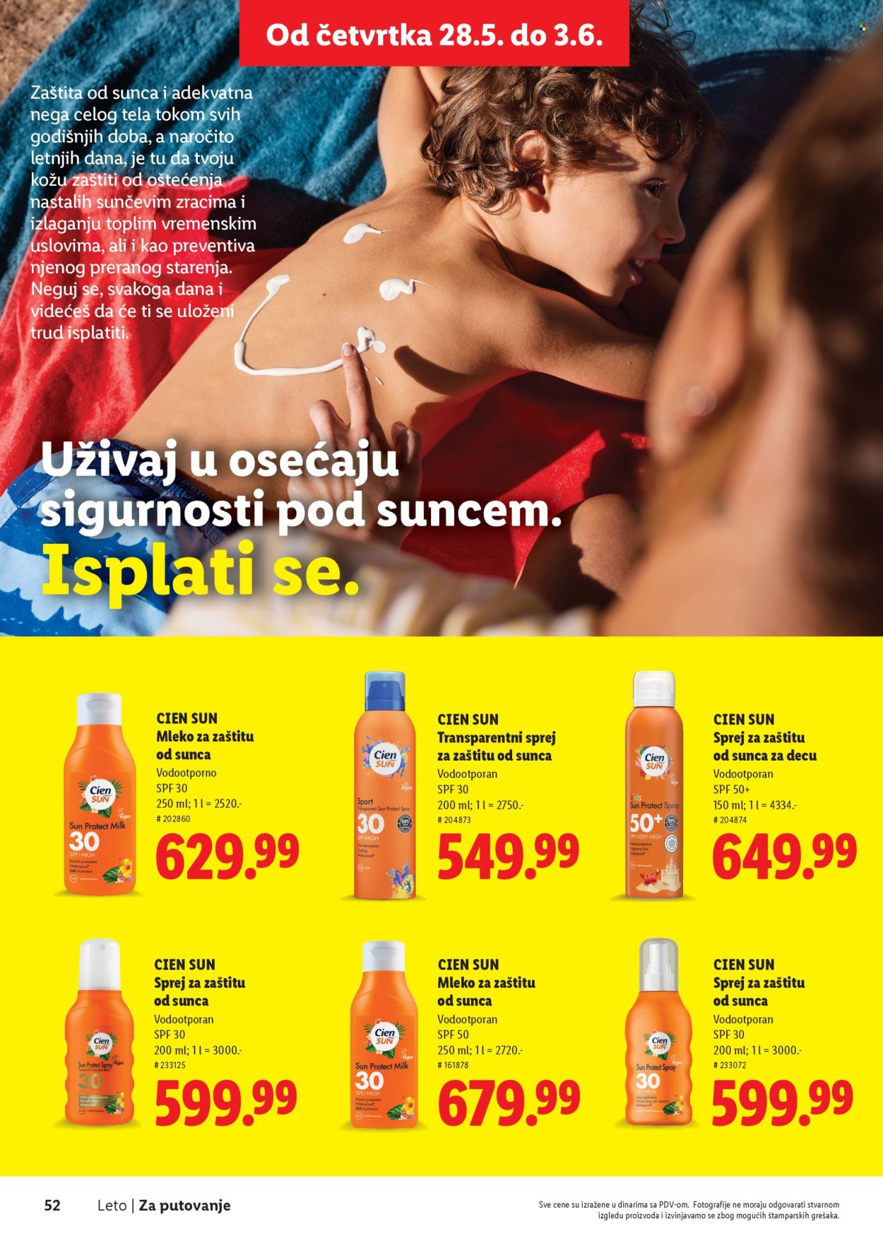 Lidl katalog. Stranica 52