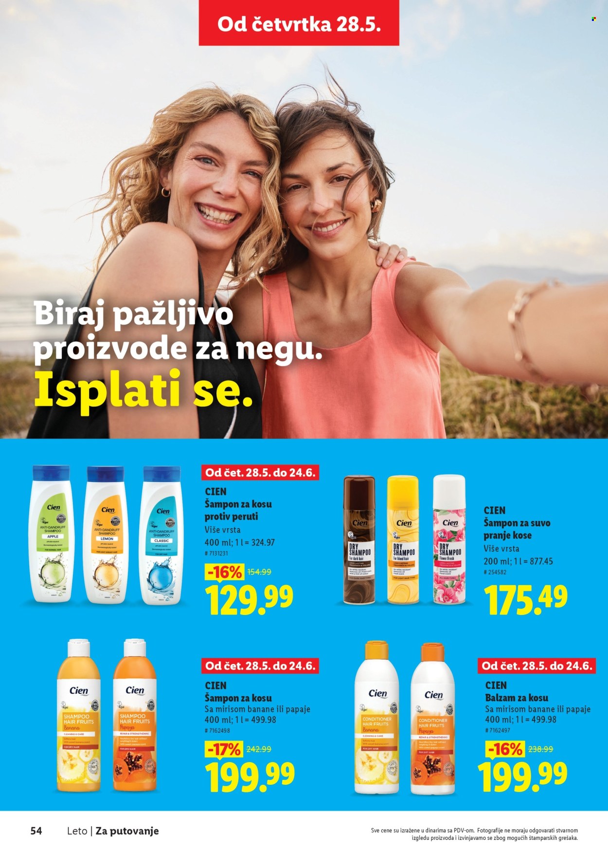 Lidl katalog. Stranica 54