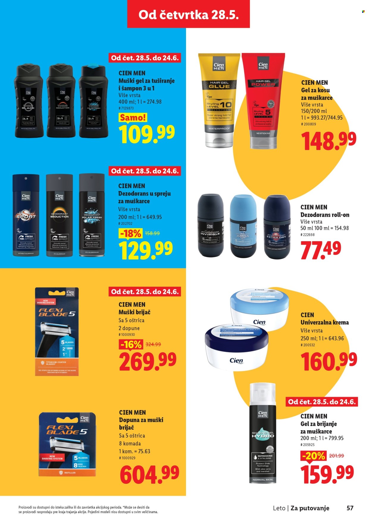 Lidl katalog. Stranica 57