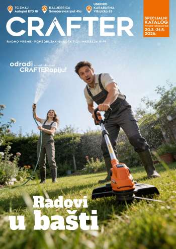 Crafter katalog - 20.03.2026 - 31.05.2026.
