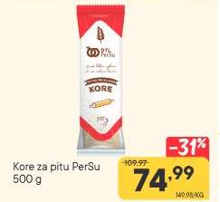 Kore za pitu PerSu