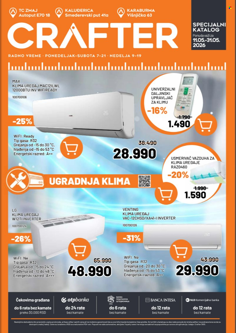 Crafter katalog - 11.05.2026 - 31.05.2026. Stranica 1