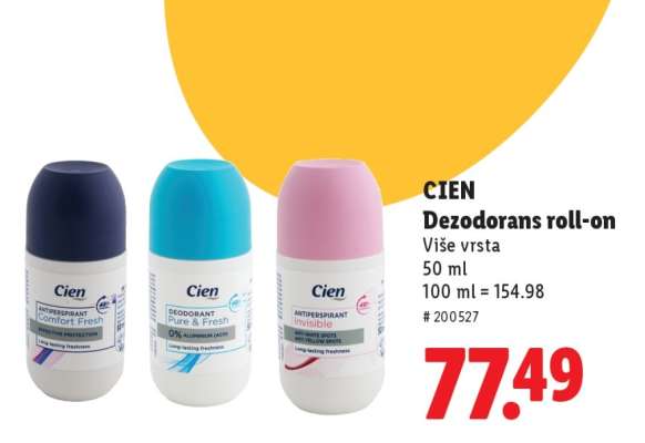 Cien Dezodorans roll-on