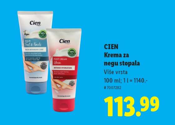 CIEN Krema za negu stopala