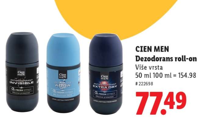 CIEN MEN Deodorans roll-on