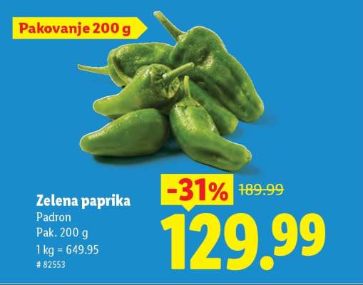 Zelena paprika