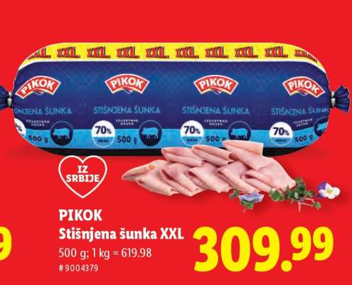 Pikok Stišnjena šunka XXL