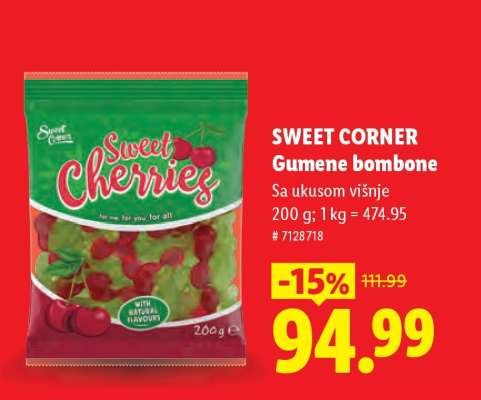 Sweet Corner Gumene bombone