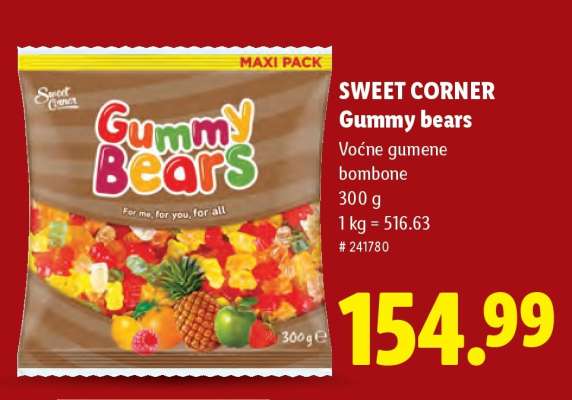 Sweet Corner Gummy bears