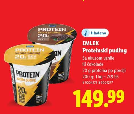 IMLEK Proteinski puding
