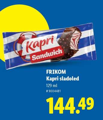 Frikom Kapri sladoled