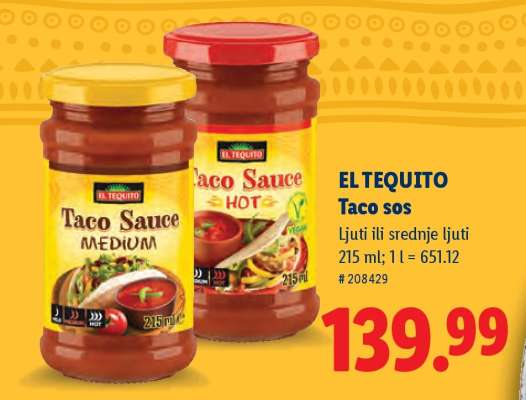 El Tequito Taco sos