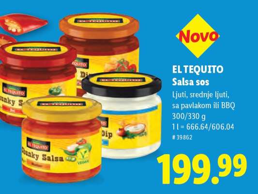 El Tequito Salsa sos