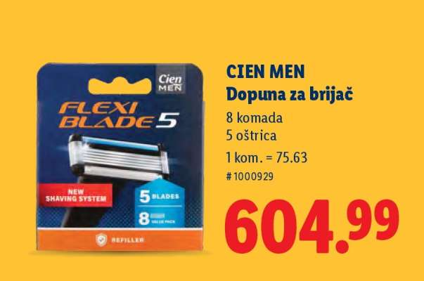 CIEN MEN Dopuna za brijač