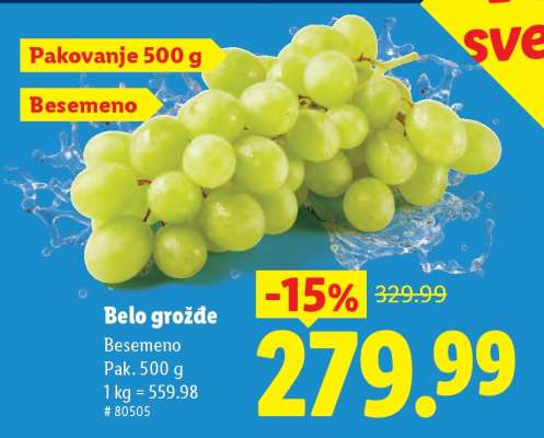 Belo grožđe