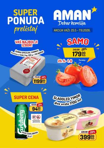 Aman katalog - 25.05.2026 - 07.06.2026.