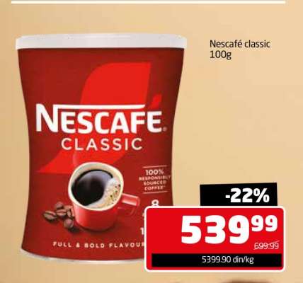 Nescafé classic 100g