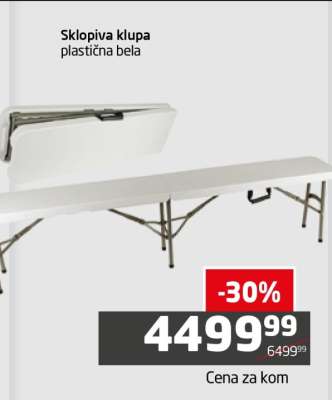 Sklopiva klupa