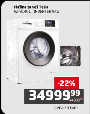 Mašina za veš Tesla WF91461T INVERTER 9KG