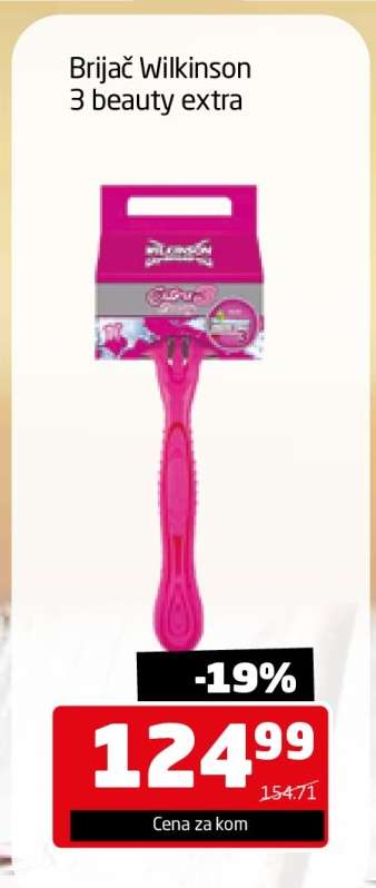 Brijač Wilkinson 3 beauty extra