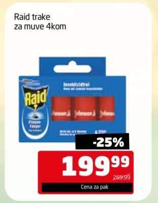 Raid trake za muve 4kom