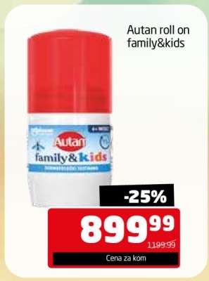 Autan roll on family&kids