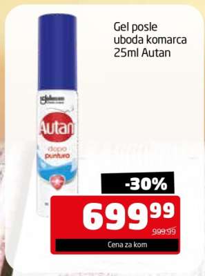 Gel posle uboda komarca 25ml Autan
