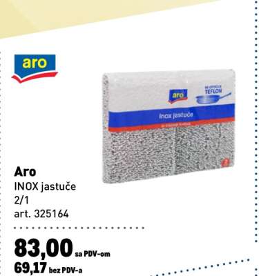 Aro Inox jastuče 2/1