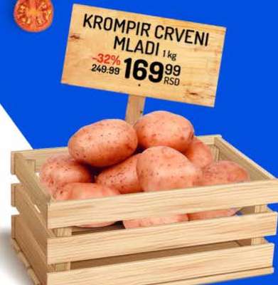 Krompir crveni mladi
