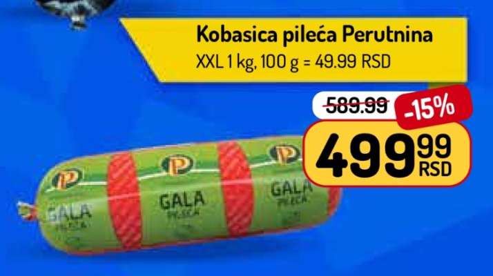 Kobasica pileća Perutnina
