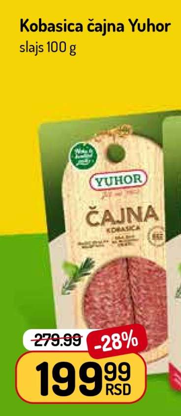 Kobasica čajna Yuhor
